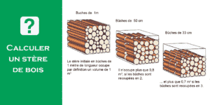 Comment calculer le volume d'un stère de bois de chauffage